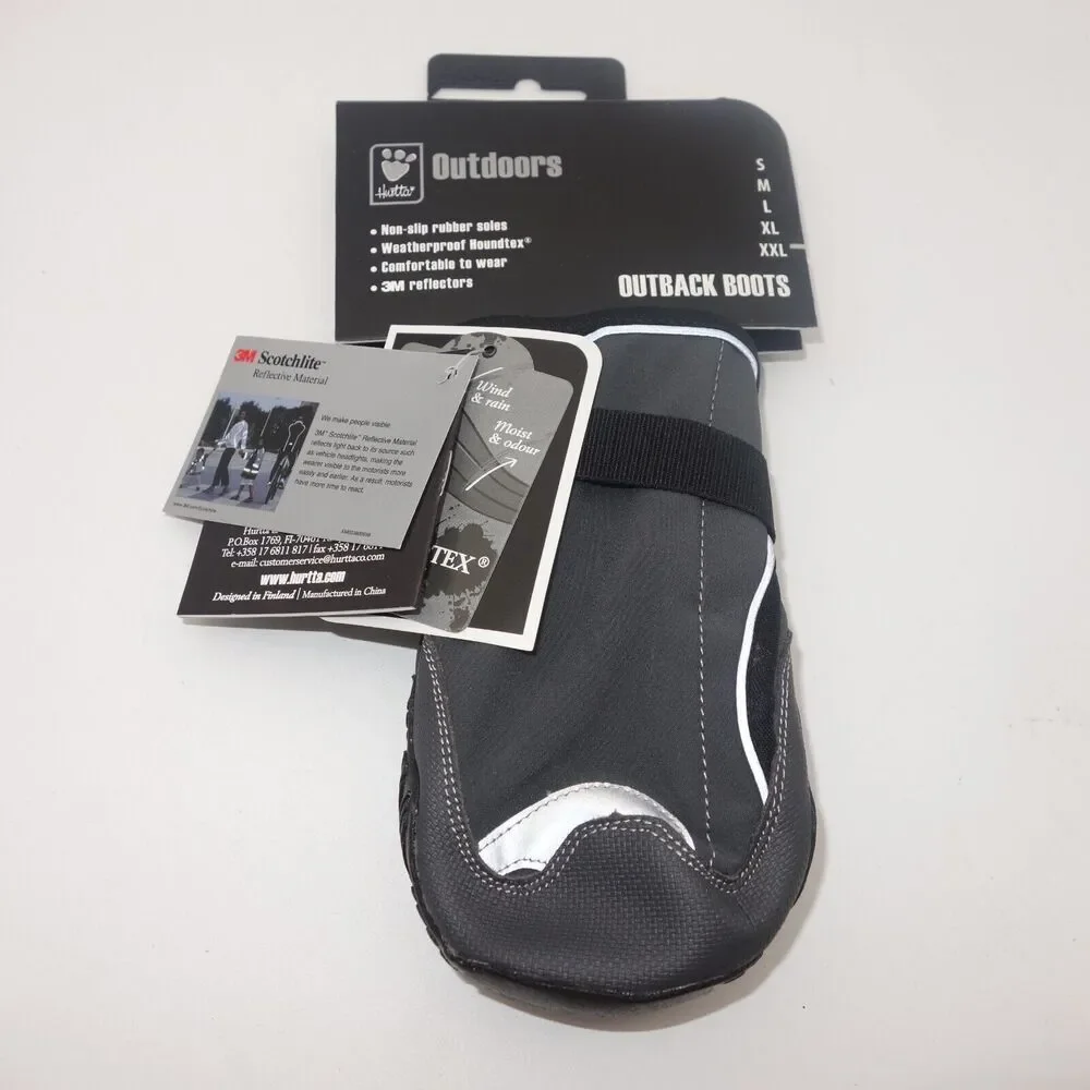NEW HURTTA Outback Non Slip All Weather Dog Boots Shoes Size XXL